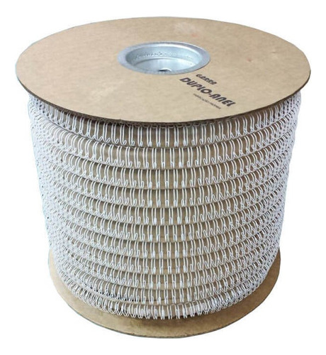 Bobina Wire-o Branco 3/8 3x1 Para 60 Fls 45.000 Anéis