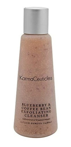 Karmaceuticles Blueberry - Limpiador Exfoliante De Cafe En