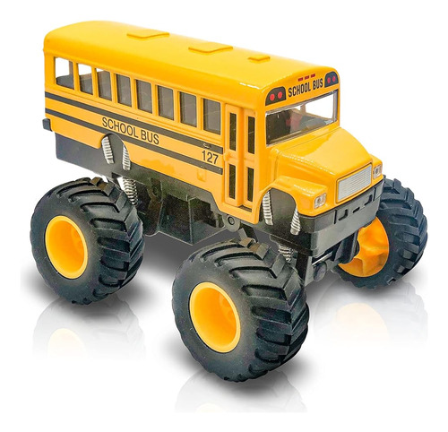 Artcreativity 5 Pulgadas Monster School Bus, Super Monster B