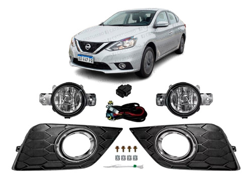 Kit Neblinero Para Nissan Sentra 2016 2023 