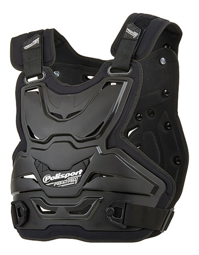 Pechera Proteccion Adulto Phantom Black Polisport