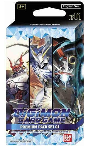 Digimon Card Juego: Juego De Paquete Premium 01