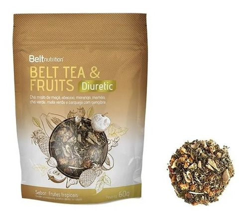 Chá Diurético Belt Tea E Fruits 60g Chá Misto Beltnutrition