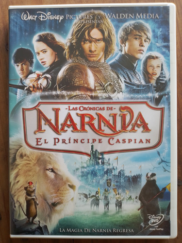Dvd Las Crónicas De Narnia Príncipe Caspian Infantil Disney (Usado)
