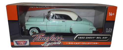 Chevy Bel Air 1950 - 1/24 - Clásicos estadounidenses - Motormax