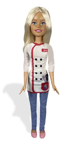 Barbie Profissões Large Doll Confeiteira 2024 65cm - Pupee