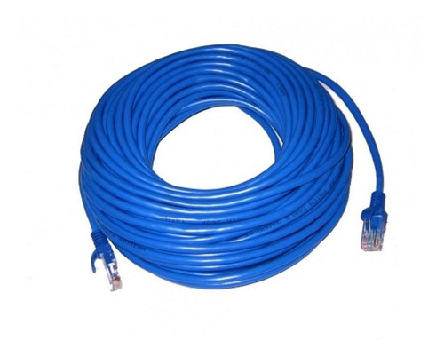 Cable De Red 5m Cat6 Interior Azul Nrg+