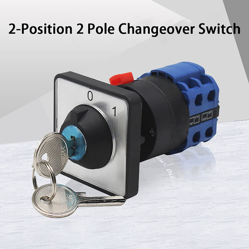 Switch Suiche Universal 2 Posiciones 20a Con Llave 380v