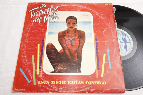 Vinilo Los Tropicales Del Norte Esta Noche Bailas Conmigo 87