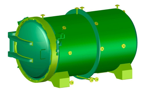 Autoclave. Planos Completos Y Materiales P/fabricar Equipo.