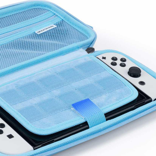 Estuche De Transporte Geekshare Shark Baby Para Switch Oled