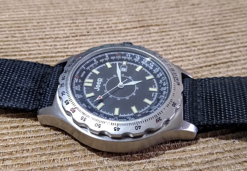 Relógio Jeep Pilot Militar - 44mm - Excelente !!