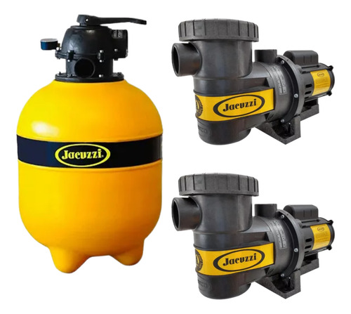 Kit Filtro 19 Tp + 2 Bombas 1a-m Jacuzzi