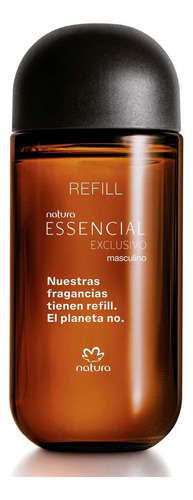 Repuesto Perfume Essencial Exclusivo Masculino 100ml Natura