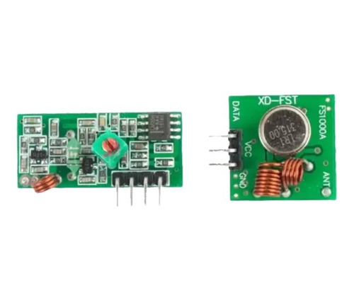 10pz Modulo De Radiofrecuencia Rf 315mhz Transmisor Receptor