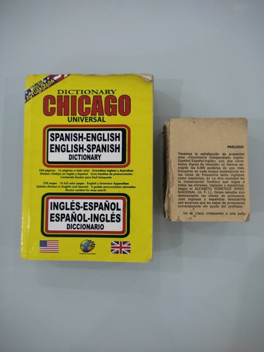 Diccionario Chicago Inglés Español + Diccionario Regalo