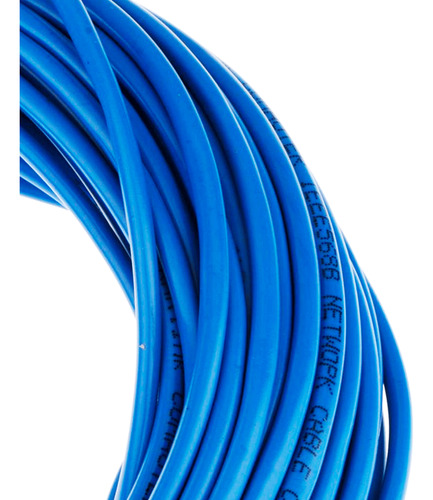 Cable Red 10 Metros Categoría Cat5e Utp Ethernet Azul Adir
