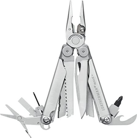 Leatherman, Wave Plus Multiherramienta Con Cortadores De Ala