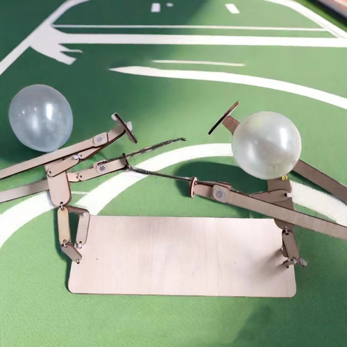 Jogo De Batalha De Bots De Madeira Para 2 Jogadores, Esgrima