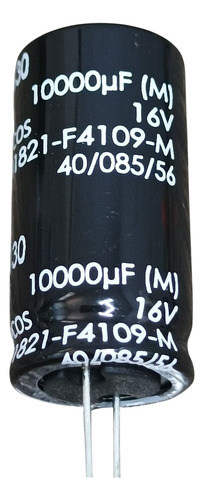 Capacitor Eletrolitico 10000uf X 16v * 10.000uf X 16v * 105