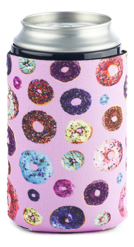  Canecas Engraçadas Donut Neoprene Dobrável Pode Coolie - Re