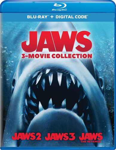 Blu-ray Jaws Collection / Tiburon 2, 3 Y 4 / Incluye 3 Films