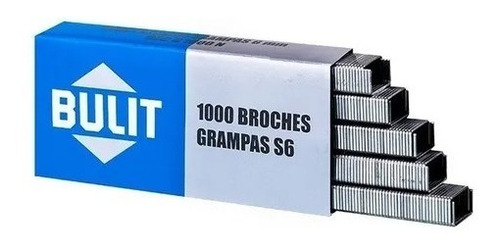 Broches Grampas Para Tapizar  Bulit Profesional 6mm 