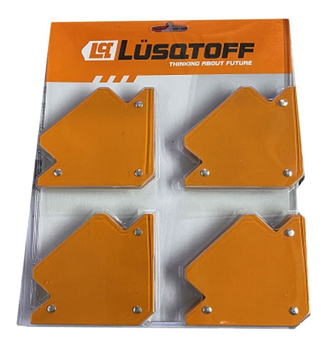 Set 4 Escuadra Magnética Para Soldar 3 Lusqtoff Lqe6001s4