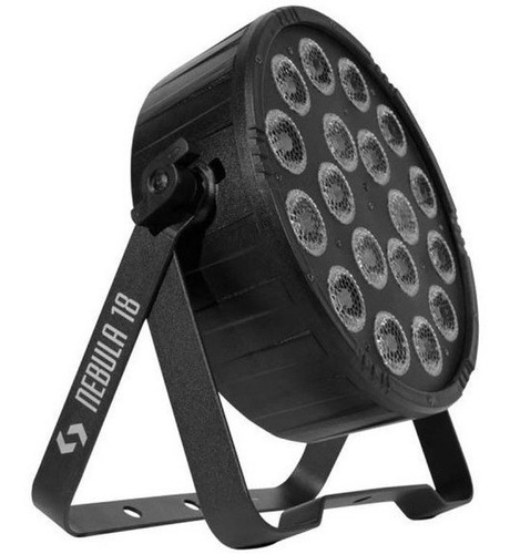 Foco Led Rgbwa+uv Nebula 18 De Tecshow Garantia Abregoaudio