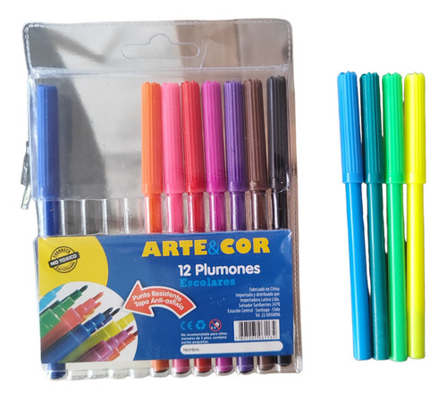 Lapiz Scripto Caja 12 Colores