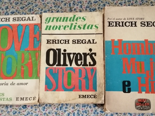 Erich Segal Novelas De Colección Lote