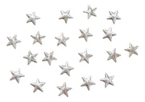 Comprar Tachas Termoadhesivas Estrellas Textura 10mm X 100 Unidades