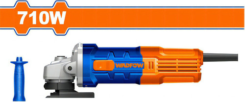 Amoladora Angular 4 1/2 Eléctrica Wadfow 710w 12000 Rpm Ero Color Azul/naranja