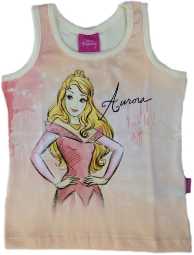 Blusa Infantil Princesa Aurora Brandili - 32665 - Tam 4 À 10