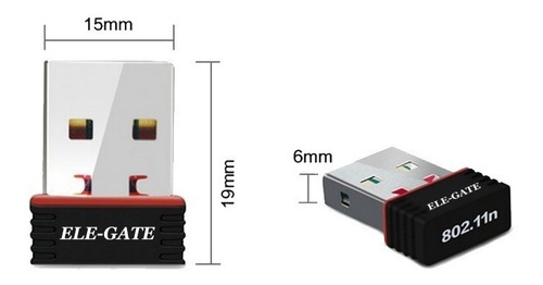 Antena Adaptador Usb Wifi Nano 100m 150mbps 802.11b/g/n