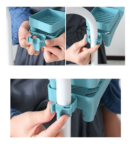 Soporte Giratorio De Para Esponjas De Fregadero De Cocina