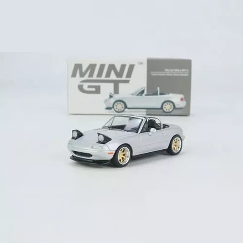 Mini Gt 1:64 Mazda Miata Mx-5 (na), Versión Plateada EquiPad
