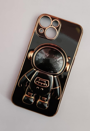 Funda Para iPhone 13 Mini Con Soporte Plegable De Astronauta