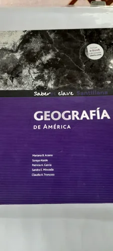 comprar Geografía De América Saberes Claves Santillana Usado Cd 030
