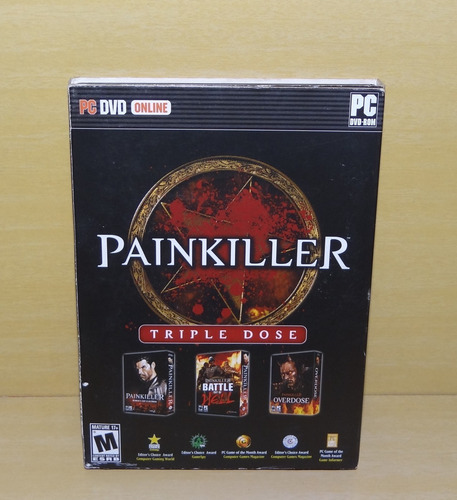Painkiller Triple Dose (1, Battle Out Of Hell, Overdose)- Pc (Usado)