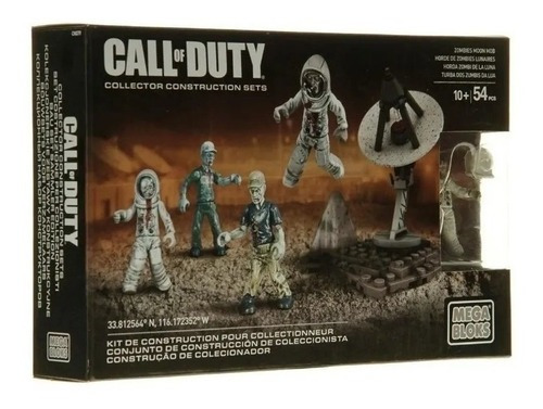 Mega Bloks Zumbis Na Lua Call Of Duty 