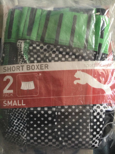 Paquete 2boxers Puma Chicos Vn Y An Originales Nuevos