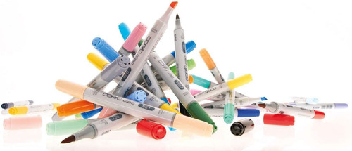 Juego 72 Marcadores De Colores Copic Marker Nivel Interme...
