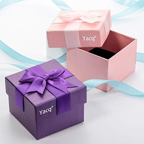 Yacq Honey Bee Stud Pendientes Cristal Bisutería Para Mujere
