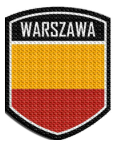 Parche Termoadhesivo Emblema Polonia Varsovia