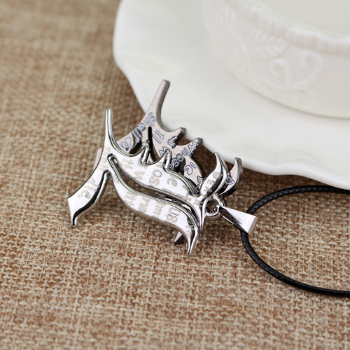 Collar Colgante Con Logotipo L, Regalo Precioso
