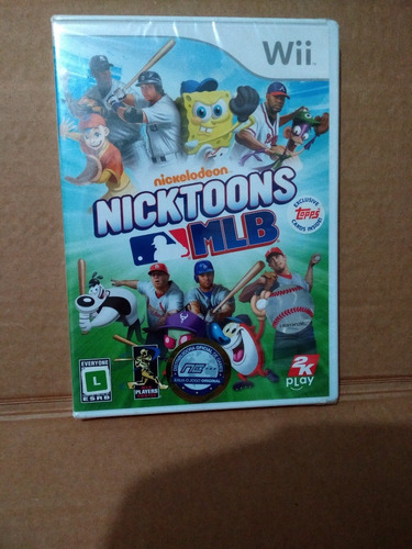 Nicktoons Mlb - Nintendo Wii - Lacrado