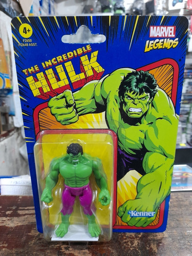 Marvel Legends Retro The Incredible Hulk Hasbro Completo