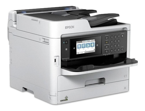 Imagen 2 de 2 de Impresora a color multifunción Epson WorkForce Pro WF-C5790 con wifi blanca y negra 100V/240V