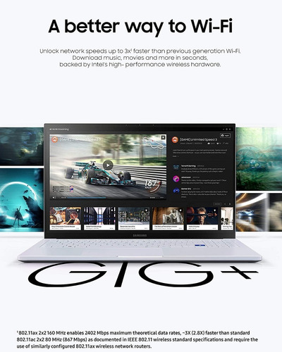 Imagen 5 de 10 de Samsung Galaxy Book Ion Qled Core I7 Ram 12gb Hdd 512gb Ssd